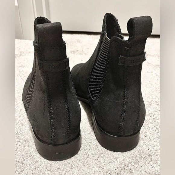 TOMS black ankle booties - Picture 1 of 3